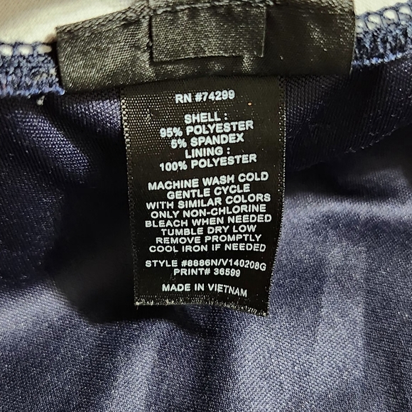 Enfocus Studio Navy Dress - Picture 3 of 6